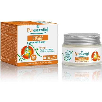 Успокаивающий бальзам для мышц и суставов 30 мл Puressentiel
Успокаивающий бальзам для мышц и суставов 30 мл Puressentiel