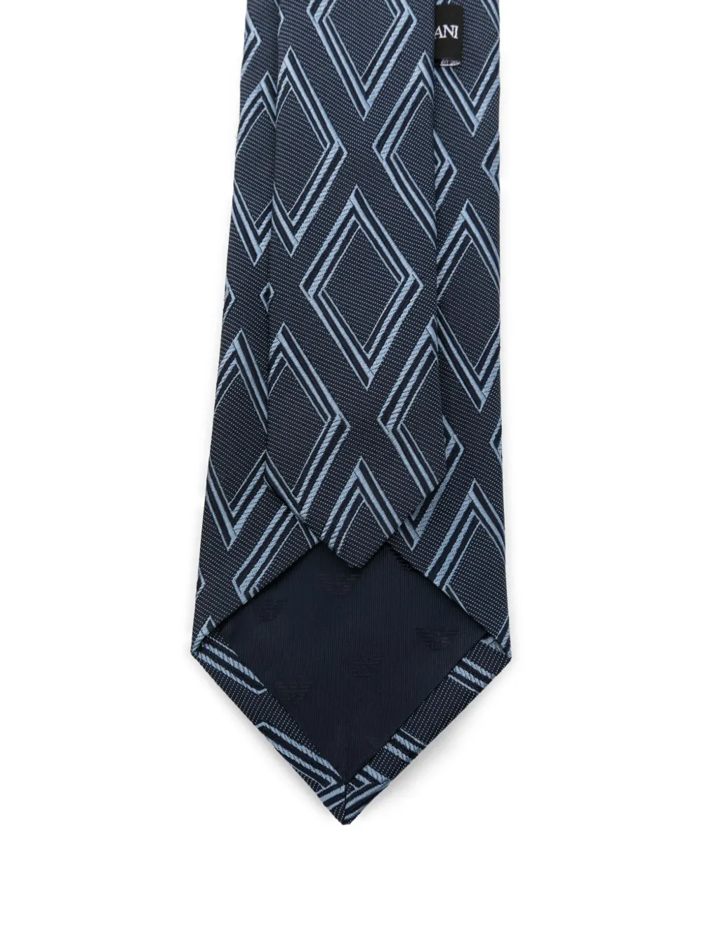 Шелковый галстук с геометрическим узором EMPORIO ARMANI, синий
Шелковый галстук с геометрическим узором EMPORIO ARMANI, синий