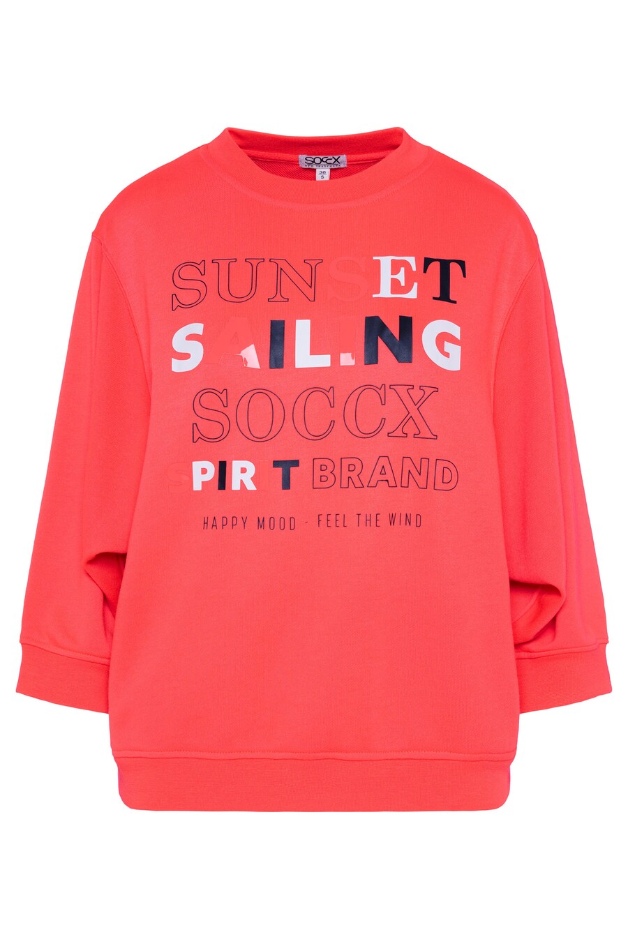 Толстовка Soccx, цвет Light red
Толстовка Soccx, цвет Light red