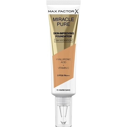 Max Factor Miracle Pure Тональный крем Теплый песок 70 30 мл
Max Factor Miracle Pure Тональный крем Теплый песок 70 30 мл
