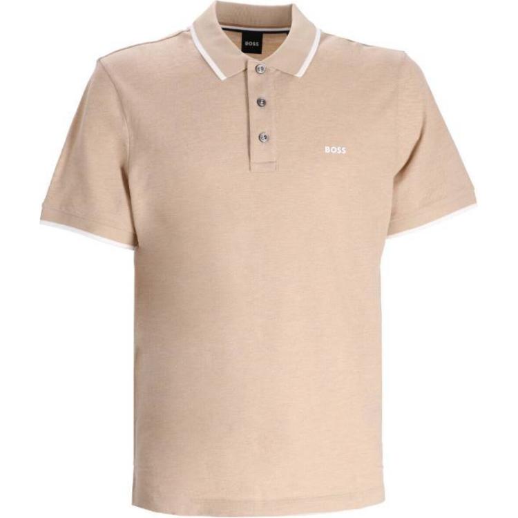 Прямая поло с вышитым логотипом Boss HUGO BOSS, Light Umber
Прямая поло с вышитым логотипом Boss HUGO BOSS, Light Umber