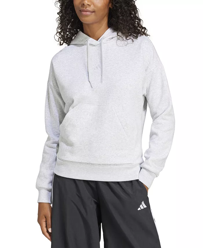 Женская толстовка с длинными рукавами и логотипом Essentials adidas, серый 
Женская толстовка с длинными рукавами и логотипом Essentials adidas, серый