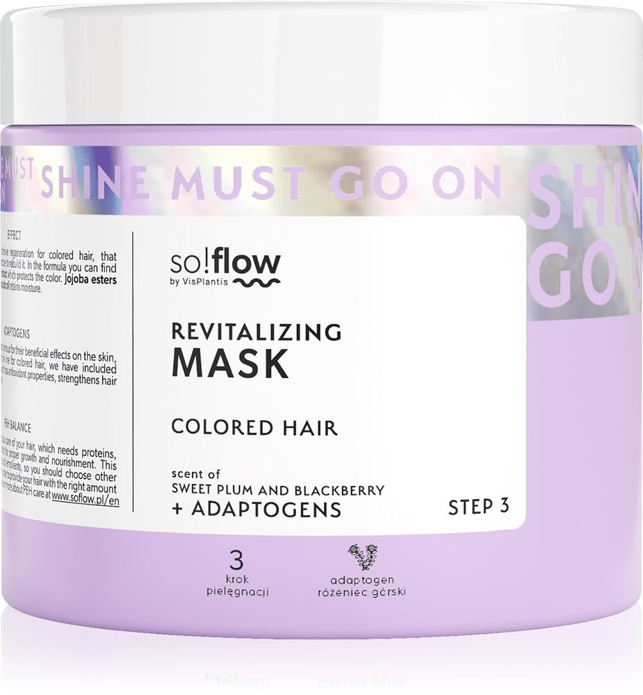 Маска для восстановления окрашенных волос. Интенсивно восстанавливающая маска для лица для окрашенных волос. So!Flow, 400 мл
Маска для восстановления окрашенных волос. Интенсивно восстанавливающая маска для лица для окрашенных волос. So!Flow, 400 мл