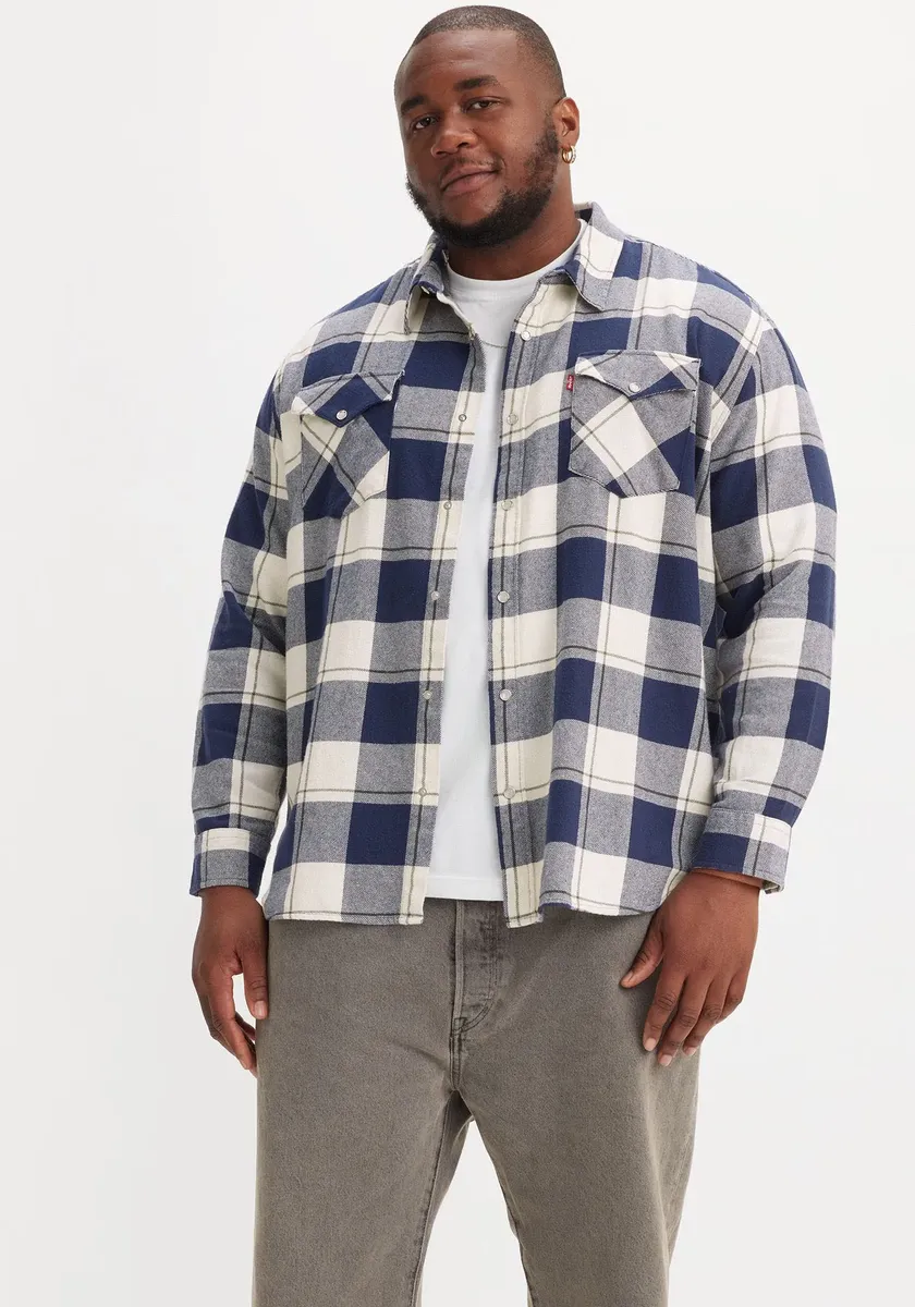 Джинсовая рубашка Levi's Plus "BIG RELAXED FIT WESTERN", цвет Gough Plaid Naval Ac
Джинсовая рубашка Levi's Plus "BIG RELAXED FIT WESTERN", цвет Gough Plaid Naval Ac