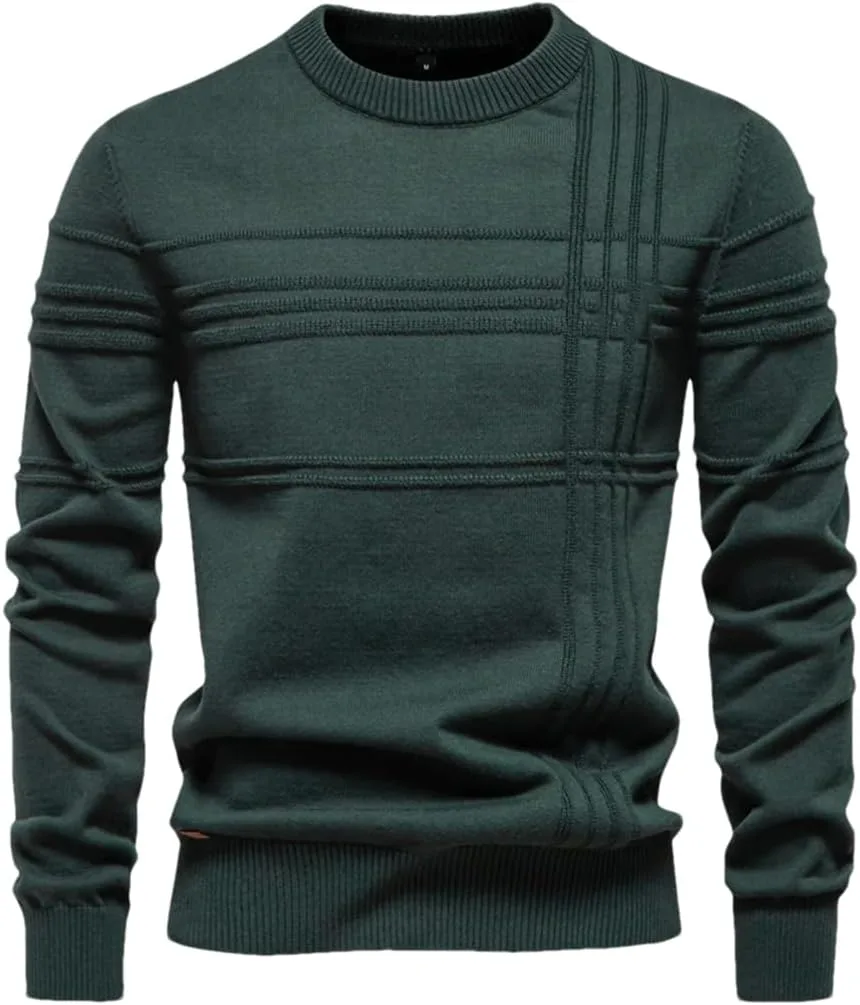 Мужской свитер-пуловер вязаный хлопковый Hdhdeueh
Мужской свитер-пуловер вязаный хлопковый Hdhdeueh