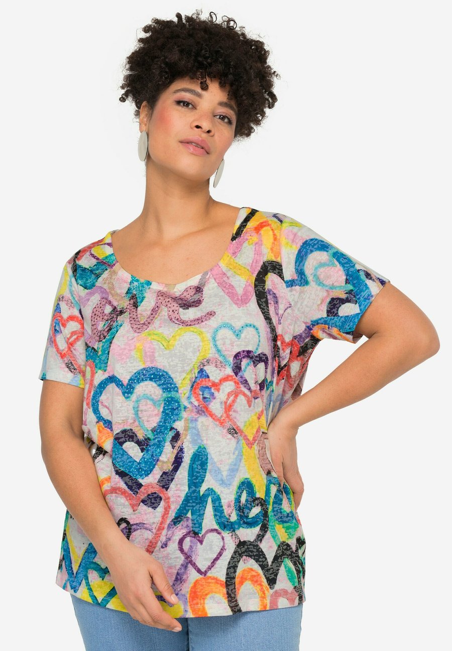 Футболка MIAMODA HALF-SLEEVE CREW NECK HEART PATTERN, Multi/Blue, Синий, Футболка MIAMODA HALF-SLEEVE CREW NECK HEART PATTERN, Multi/Blue
Футболка MIAMODA HALF-SLEEVE CREW NECK HEART PATTERN, Multi/Blue, Синий, Футболка MIAMODA HALF-SLEEVE CREW NECK HEART PATTERN, Multi/Blue