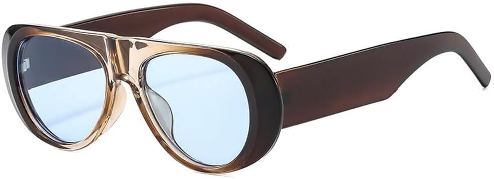 Женские солнцезащитные очки сине-зеленого цвета с защитой от УФ-излучения UV400, мужские очки с широкими дужками, коричневые, цвета шампанского Generic, Brown Champagne Blue
Женские солнцезащитные очки сине-зеленого цвета с защитой от УФ-излучения UV400, мужские очки с широкими дужками, коричневые, цвета шампанского Generic, Brown Champagne Blue