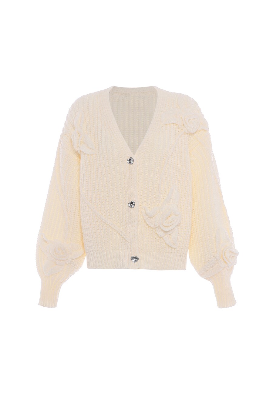 Вязаный кардиган faina, белый
Вязаный кардиган faina, белый