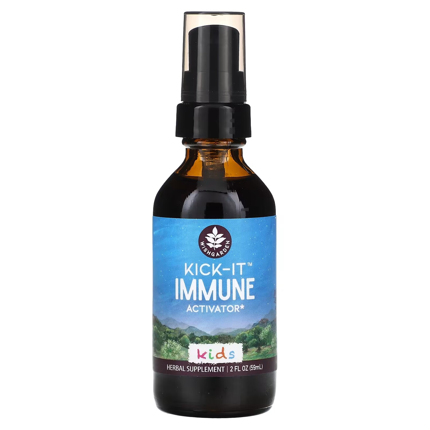 Активатор иммунитета WishGarden Herbs Kids Kick-It, 59 мл
Активатор иммунитета WishGarden Herbs Kids Kick-It, 59 мл