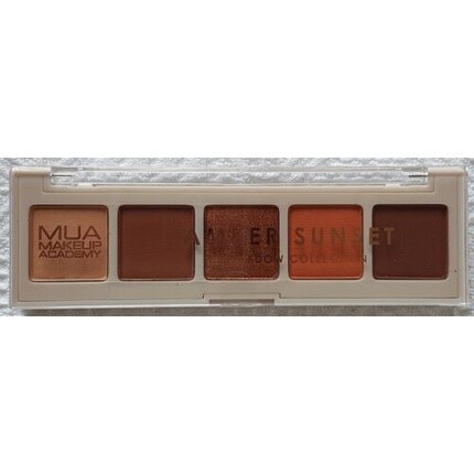 Палитра теней для век MUA 5-Pan 3,8 г - Оттенок: Amber Sunset (теплый коричневый) - Новинка Mua Makeup Academy
Палитра теней для век MUA 5-Pan 3,8 г - Оттенок: Amber Sunset (теплый коричневый) - Новинка Mua Makeup Academy