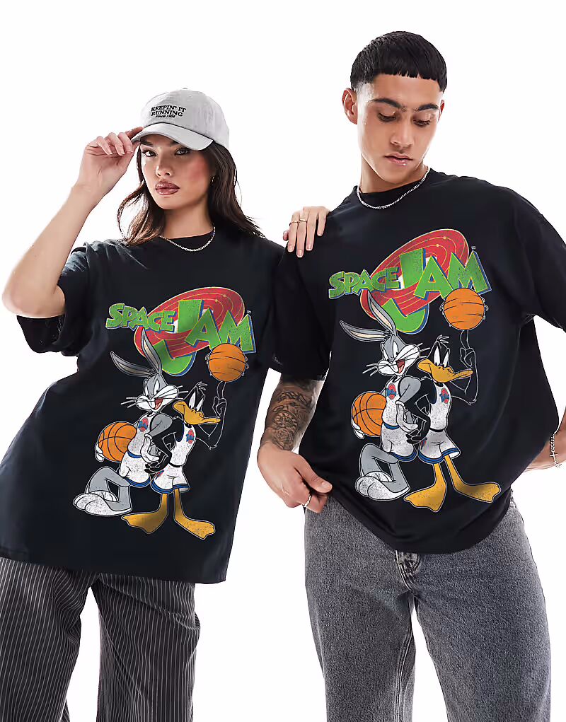 Футболка Space Jam в белом и черном цвете Prnt
Футболка Space Jam в белом и черном цвете Prnt