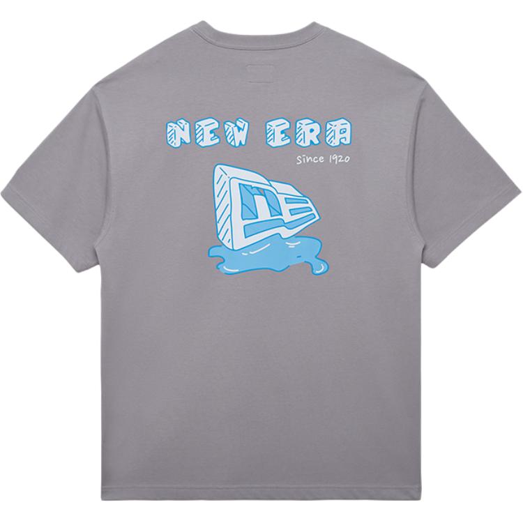 Футболка унисекс серая New Era, серый
Футболка унисекс серая New Era, серый
