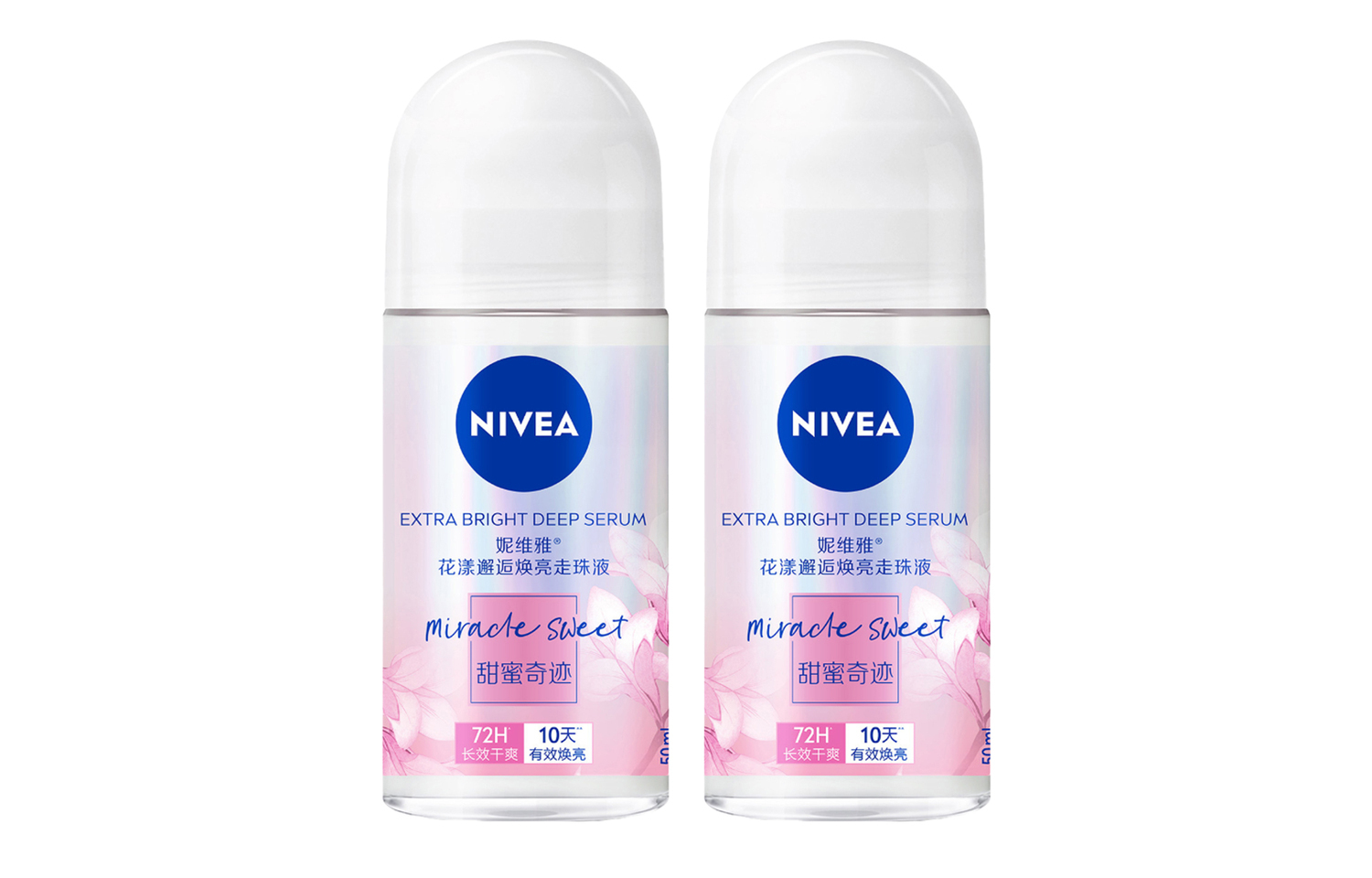 Женский роликовый дезодорант-антиперспирант floral encounter с цветочным ароматом и осветляющей сывороткой NIVEA
Женский роликовый дезодорант-антиперспирант floral encounter с цветочным ароматом и осветляющей сывороткой NIVEA