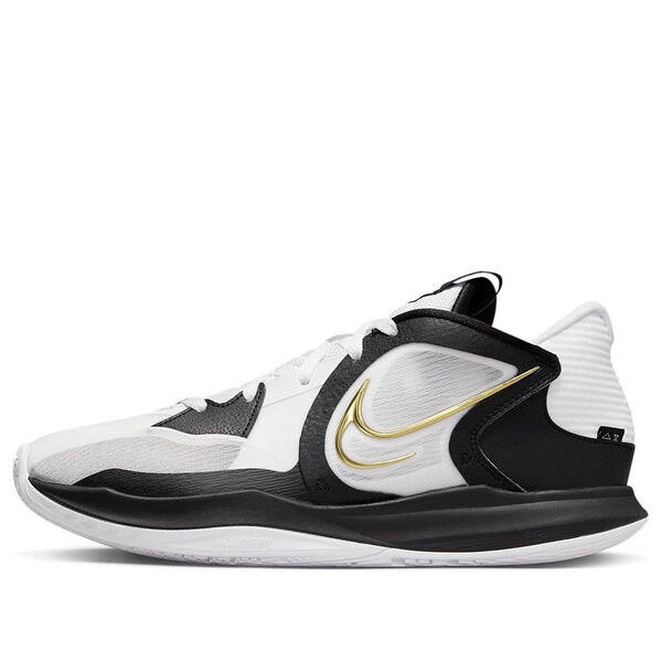 Кроссовки kyrie low 5 'white black metallic gold' Nike, черный
Кроссовки kyrie low 5 'white black metallic gold' Nike, черный