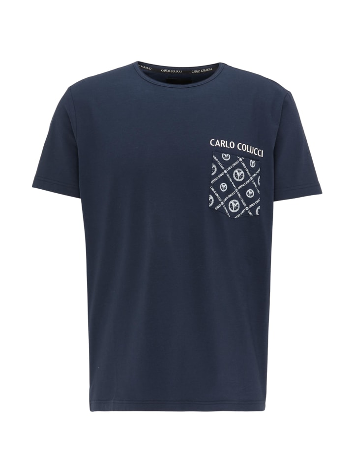 Carlo Colucci Футболка Collatozzo темно-синего цвета, Синий, Carlo Colucci Футболка Collatozzo темно-синего цвета
Carlo Colucci Футболка Collatozzo темно-синего цвета, Синий, Carlo Colucci Футболка Collatozzo темно-синего цвета