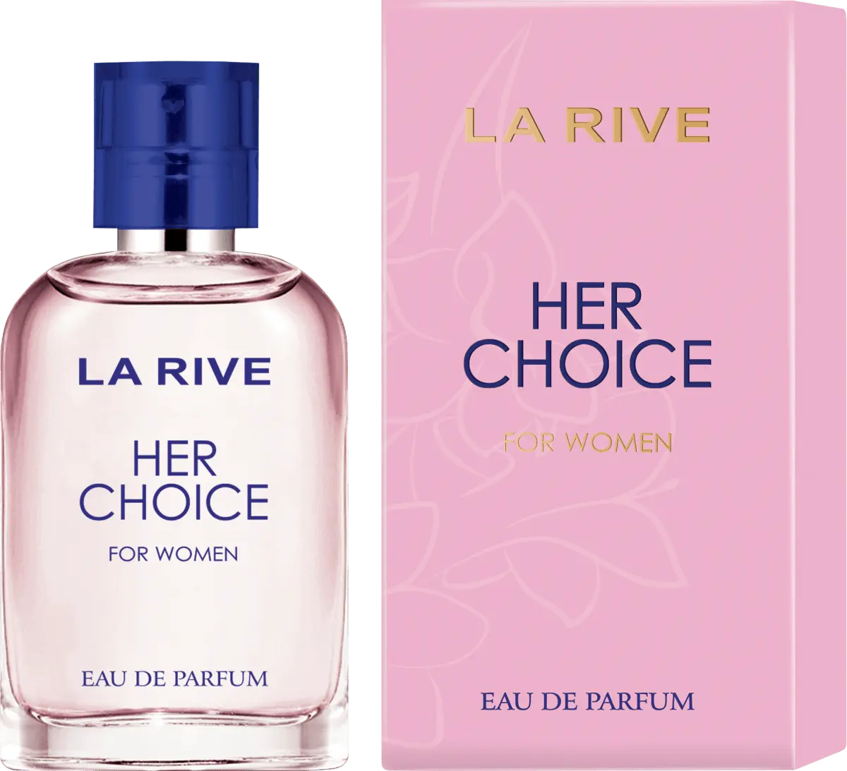 Her Choice Eau de Parfum 30 мл. LA RIVE
Her Choice Eau de Parfum 30 мл. LA RIVE