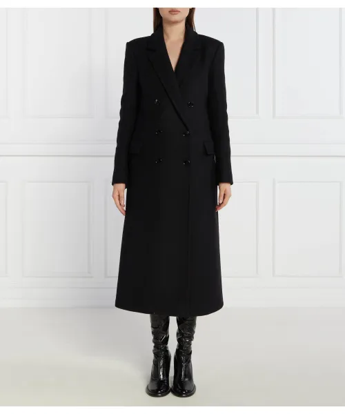 Шерстяное пальто Patrizia Pepe, черный
Шерстяное пальто Patrizia Pepe, черный