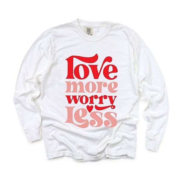 Футболка Love more worry less с длинным рукавом, окрашенная в стиле garment dyed Simply Sage Market, White, Белый, Футболка Love more worry less с длинным рукавом, окрашенная в стиле garment dyed Simply Sage Market, White
Футболка Love more worry less с длинным рукавом, окрашенная в стиле garment dyed Simply Sage Market, White, Белый, Футболка Love more worry less с длинным рукавом, окрашенная в стиле garment dyed Simply Sage Market, White