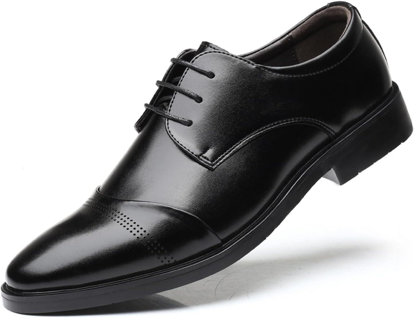 Классические мужские деловые туфли KYOESCAI с шнуровкой Оксфорд, удобные формальные туфли для мужчин, черный
Классические мужские деловые туфли KYOESCAI с шнуровкой Оксфорд, удобные формальные туфли для мужчин, черный