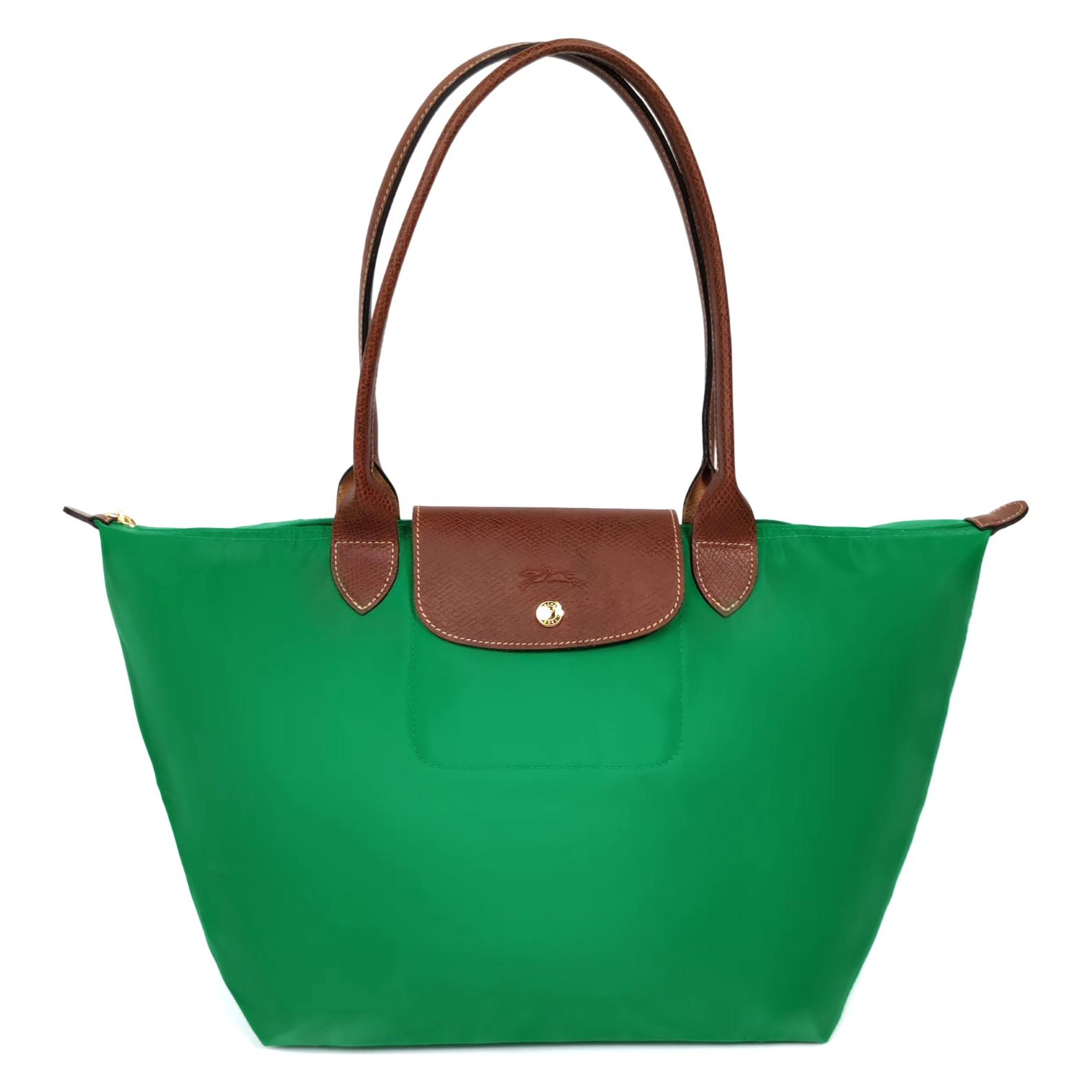 LONGCHAMP Женская сумка из переработанного холста в изумрудно-зеленом цвете
LONGCHAMP Женская сумка из переработанного холста в изумрудно-зеленом цвете