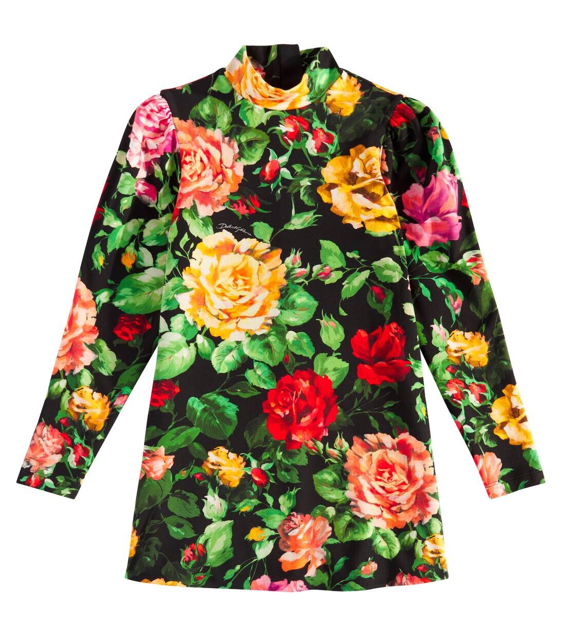 Платье с цветочным узором из хлопковой смеси Dolce&Gabbana Kids, цвет rose fdo.nero
Платье с цветочным узором из хлопковой смеси Dolce&Gabbana Kids, цвет rose fdo.nero