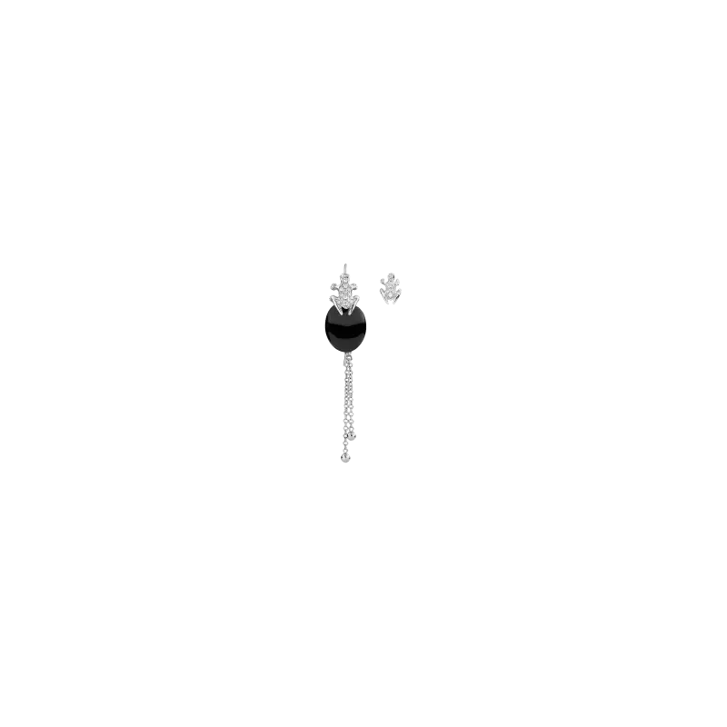 Одиночная серьга happy frog черно-белая из белого золота и бриллиантов - dhf16ortnbbdi DADA ARRIGONI
Одиночная серьга happy frog черно-белая из белого золота и бриллиантов - dhf16ortnbbdi DADA ARRIGONI