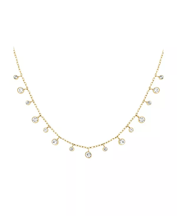 Ожерелье с подвесками из кристаллов из нержавеющей стали, покрытой 14-каратным желтым золотом Rosefield, gold
Ожерелье с подвесками из кристаллов из нержавеющей стали, покрытой 14-каратным желтым золотом Rosefield, gold