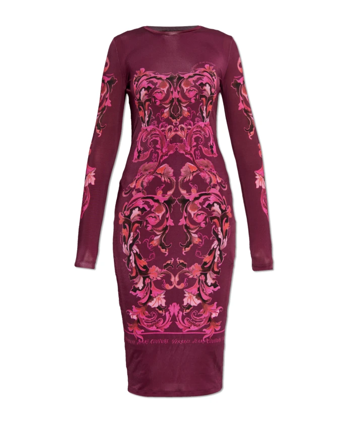 Платье с барочным принтом Versace Jeans Couture, красный
Платье с барочным принтом Versace Jeans Couture, красный