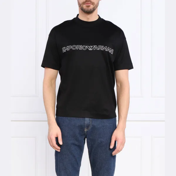 Футболка стандартного кроя Emporio Armani, черный
Футболка стандартного кроя Emporio Armani, черный