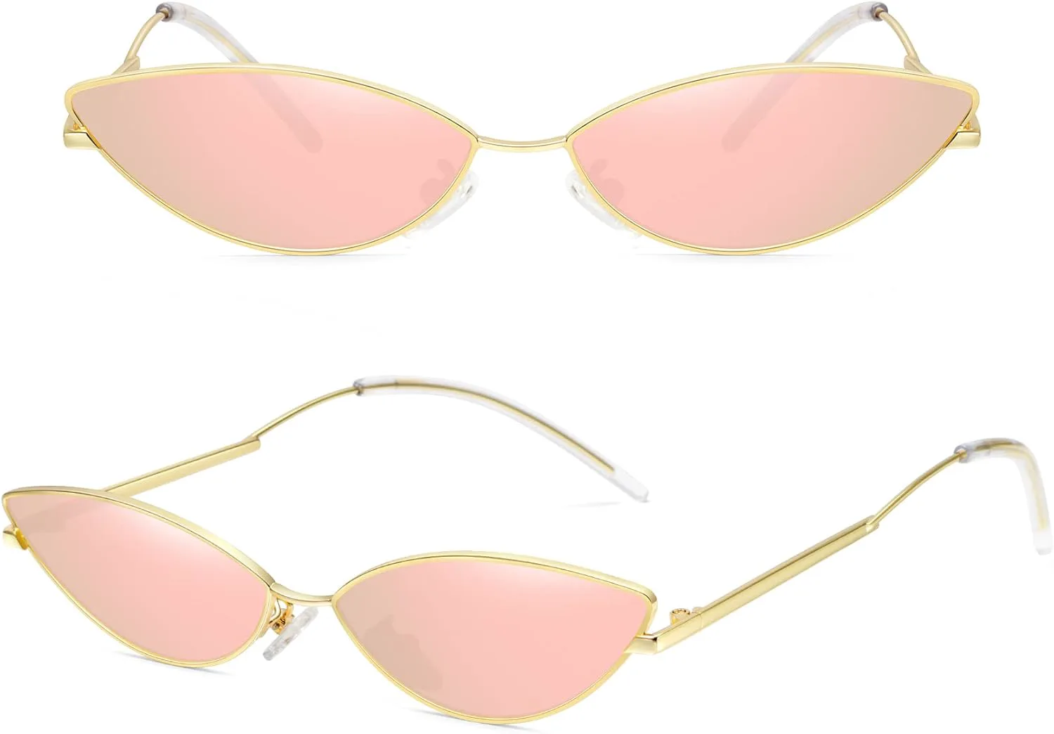 Солнцезащитные очки MEETSUN в стиле ретро-винтаж «кошачий глаз» для женщин и мужчин, узкие, маленькие, овальные, с изогнутыми дужками в форме лепестков, Gold / Pink
Солнцезащитные очки MEETSUN в стиле ретро-винтаж «кошачий глаз» для женщин и мужчин, узкие, маленькие, овальные, с изогнутыми дужками в форме лепестков, Gold / Pink