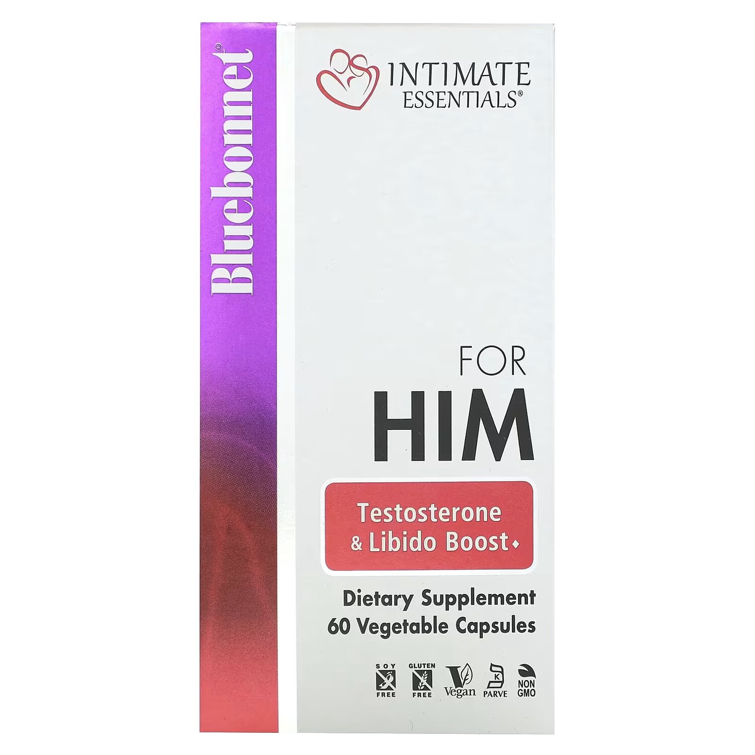Bluebonnet Nutrition Intimate Essentials для повышения уровня тестостерона и либидо, 60 вегетарианских капсул
Bluebonnet Nutrition Intimate Essentials для повышения уровня тестостерона и либидо, 60 вегетарианских капсул