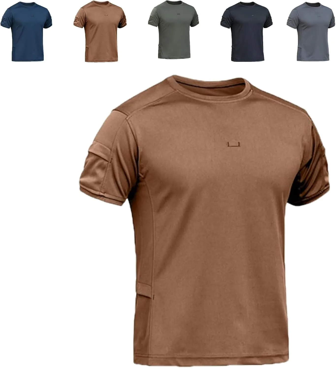 Быстросохнущая тактическая футболка, дышащая, мужская
Быстросохнущая тактическая футболка, дышащая, мужская