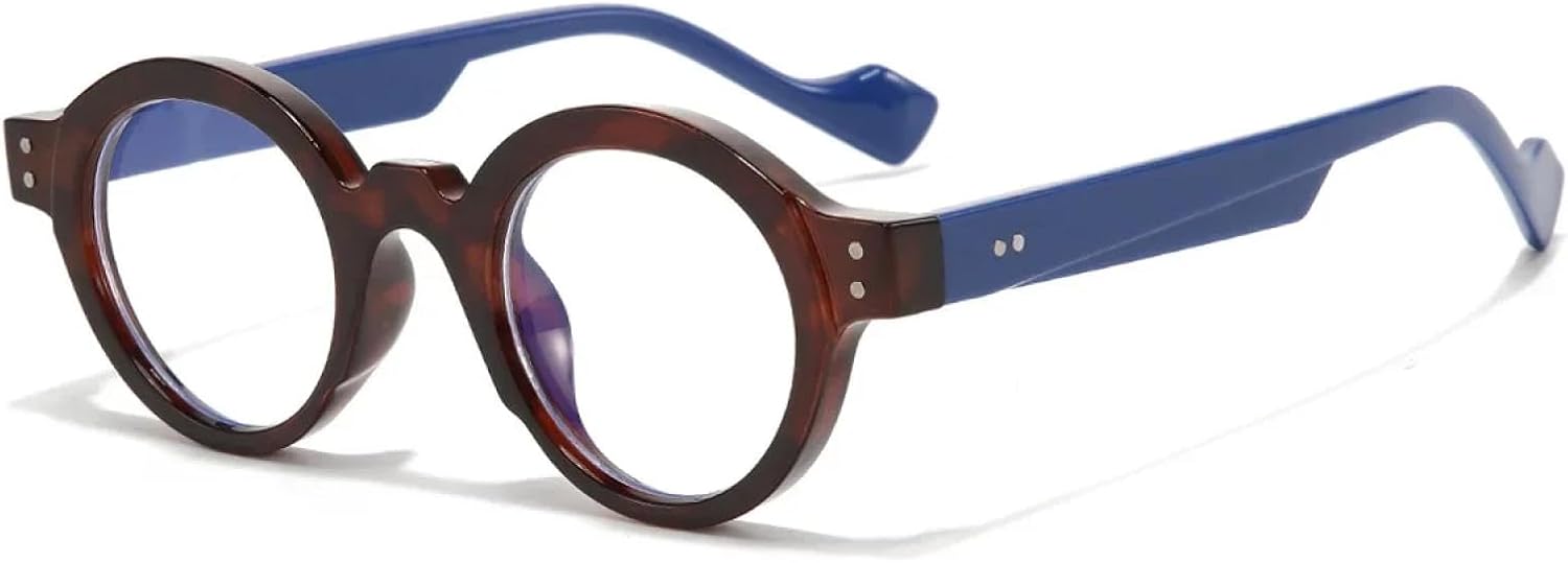 Солнцезащитные очки с защитой от УФ-излучения UV400 | Круглые панк-очки с заклепками | Для женщин и мужчин, для занятий спортом на открытом воздухе и вождения DSVIGF, Leopard Blue Clear
Солнцезащитные очки с защитой от УФ-излучения UV400 | Круглые панк-очки с заклепками | Для женщин и мужчин, для занятий спортом на открытом воздухе и вождения DSVIGF, Leopard Blue Clear