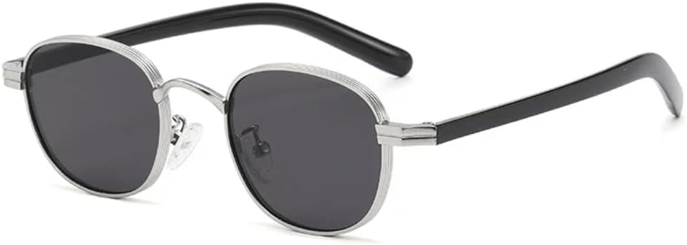 Металлические роскошные круглые солнцезащитные очки для мужчин и женщин, винтажные, унисекс, модные солнцезащитные очки с защитой от УФ-излучения UV400 UUPTTPL, C3 Silver Black
Металлические роскошные круглые солнцезащитные очки для мужчин и женщин, винтажные, унисекс, модные солнцезащитные очки с защитой от УФ-излучения UV400 UUPTTPL, C3 Silver Black