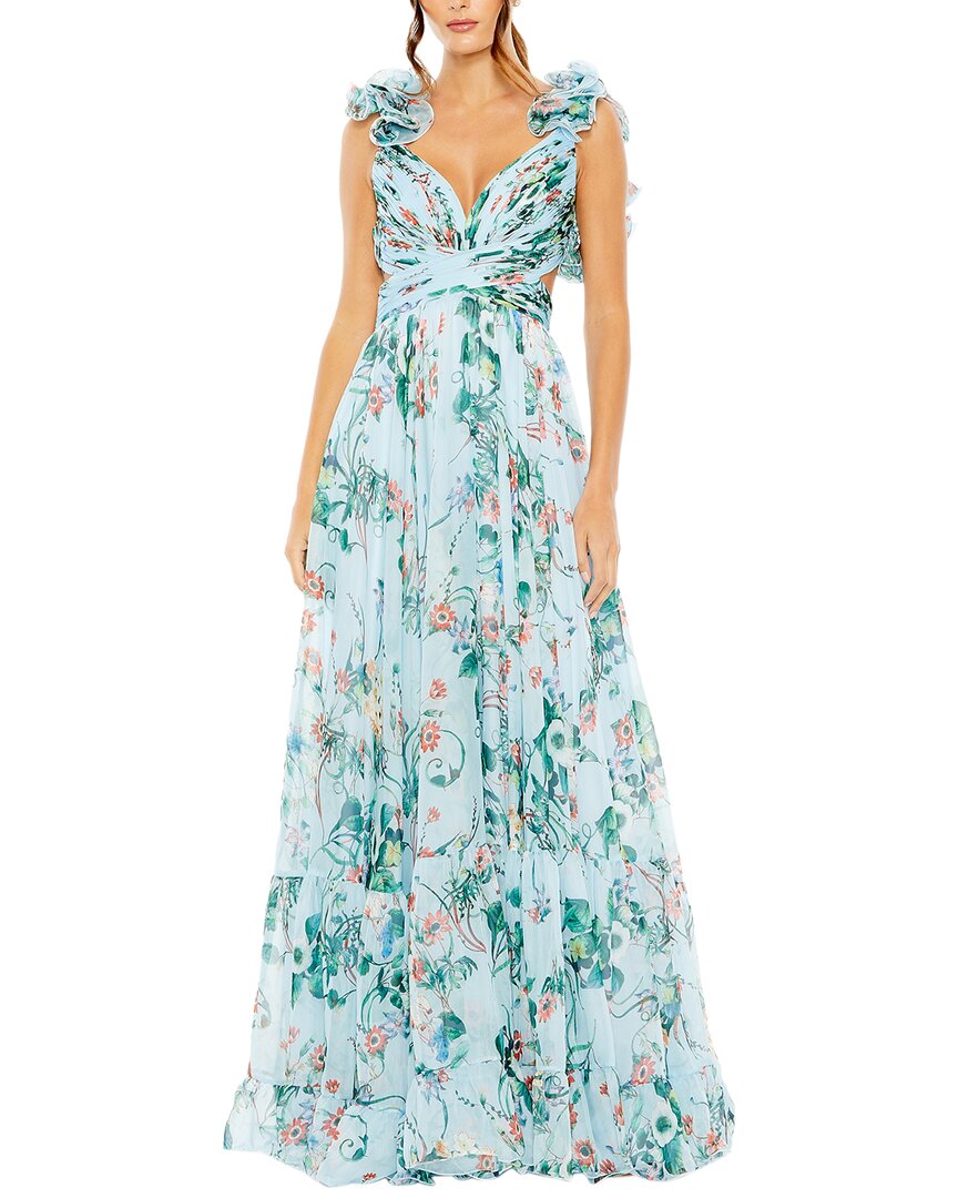 Платье Mac Duggal с вырезами и шнуровкой силуэта А-силуэт, синий
Платье Mac Duggal с вырезами и шнуровкой силуэта А-силуэт, синий