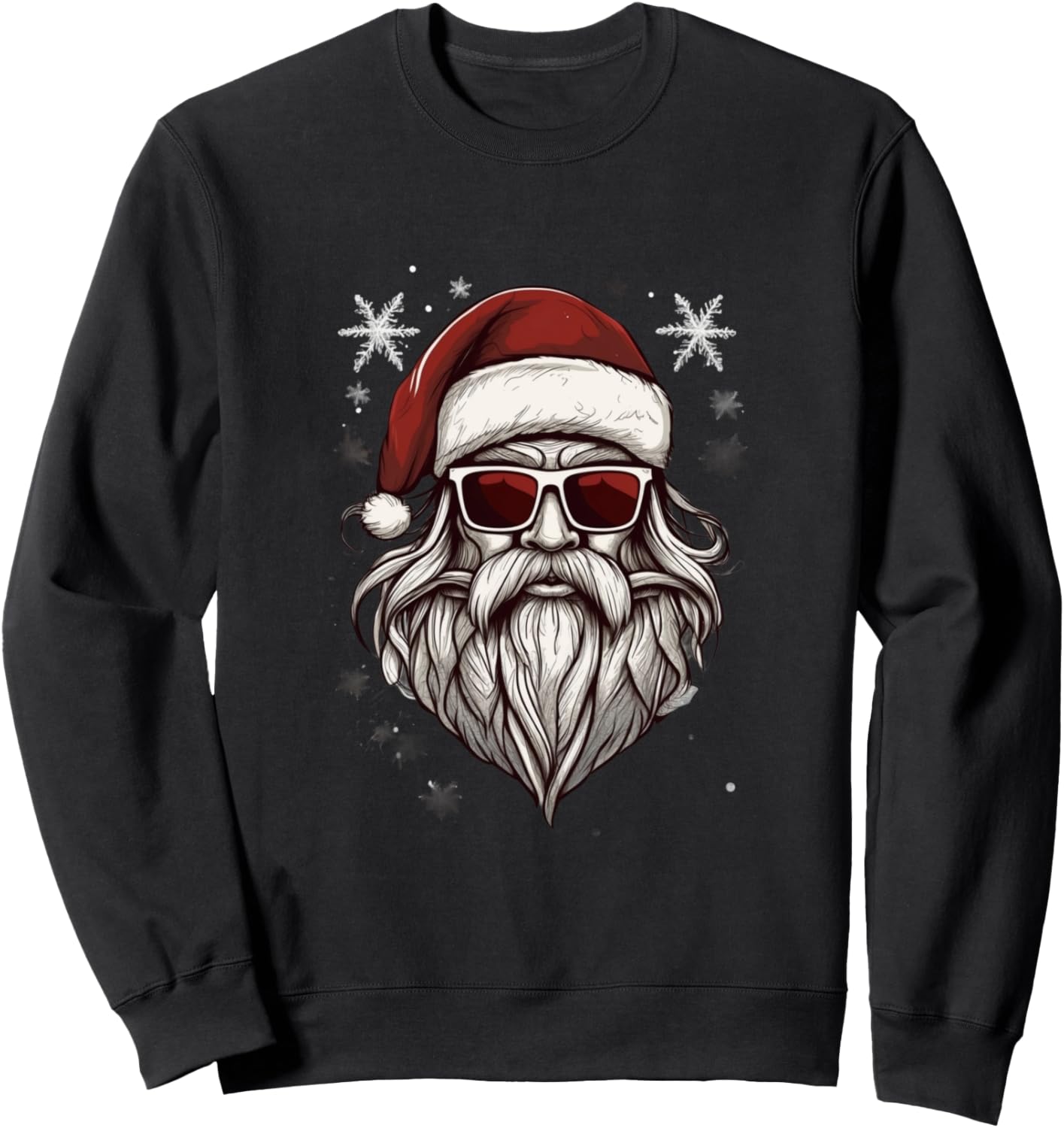 Стильная толстовка с изображением Санты, солнцезащитных очков и бороды Enjoy Christmas To The Fullest, черный
Стильная толстовка с изображением Санты, солнцезащитных очков и бороды Enjoy Christmas To The Fullest, черный