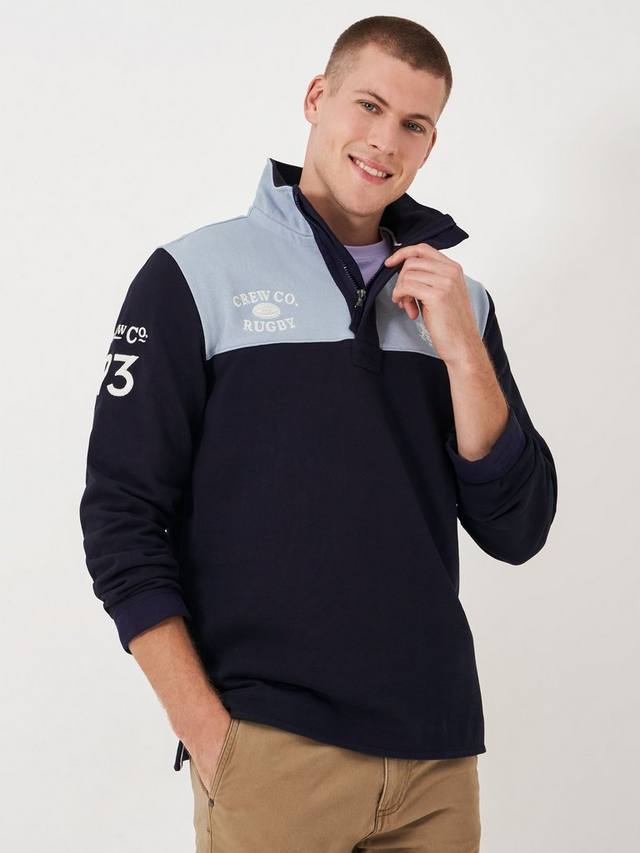 Толстовка из хлопчатобумажной смеси с высоким воротом на молнии padstow Crew Clothing, цвет Indigo Blue
Толстовка из хлопчатобумажной смеси с высоким воротом на молнии padstow Crew Clothing, цвет Indigo Blue