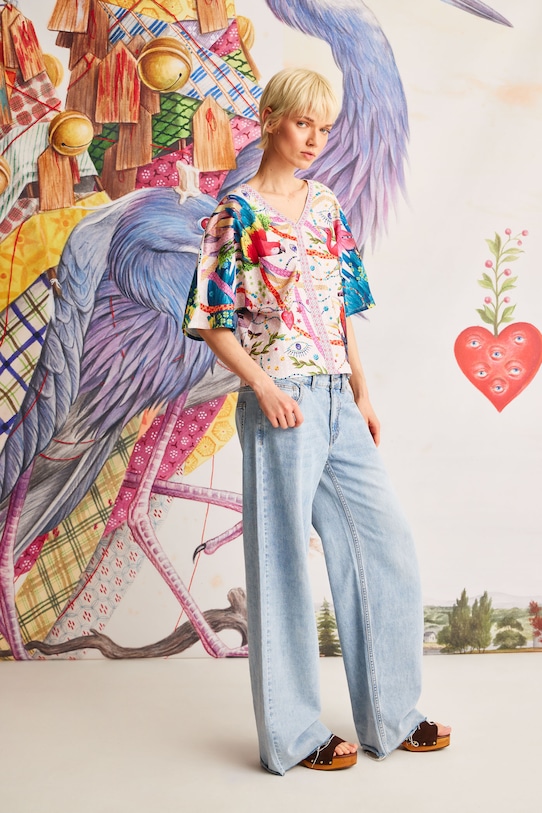 Хлопковая футболка Medicine, бежевый
Хлопковая футболка Medicine, бежевый