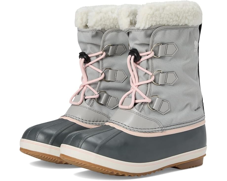 Ботинки SOREL Kids Yoot Pac Nylon WP, цвет Dove/Gum 2 
Ботинки SOREL Kids Yoot Pac Nylon WP, цвет Dove/Gum 2