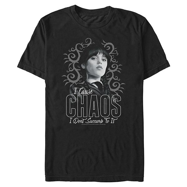 Футболка Men's Wednesday I Cause The Chaos Licensed Character
Футболка Men's Wednesday I Cause The Chaos Licensed Character