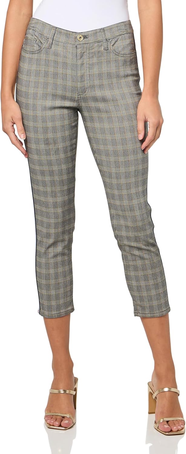 Женские брюки Tommy Hilfiger с принтом, повседневные, клетчатые, узкие, до щиколотки, Yellow Combo
Женские брюки Tommy Hilfiger с принтом, повседневные, клетчатые, узкие, до щиколотки, Yellow Combo