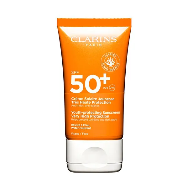 Крем для лица SPF 50 Jeunesse Très Haute Protection Clarins, 50 ml
Крем для лица SPF 50 Jeunesse Très Haute Protection Clarins, 50 ml