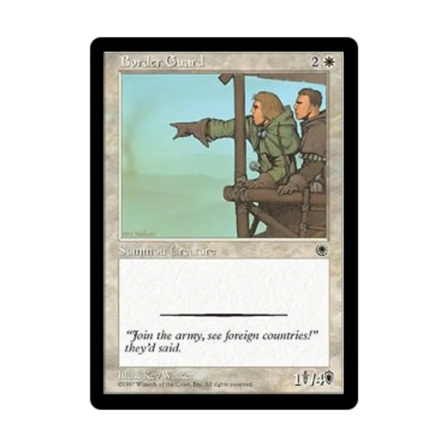 CCG Пограничник (С), MTG - Portal
CCG Пограничник (С), MTG - Portal