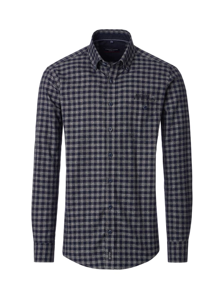 CASAMODA Повседневная рубашка темно-синего цвета
CASAMODA Повседневная рубашка темно-синего цвета