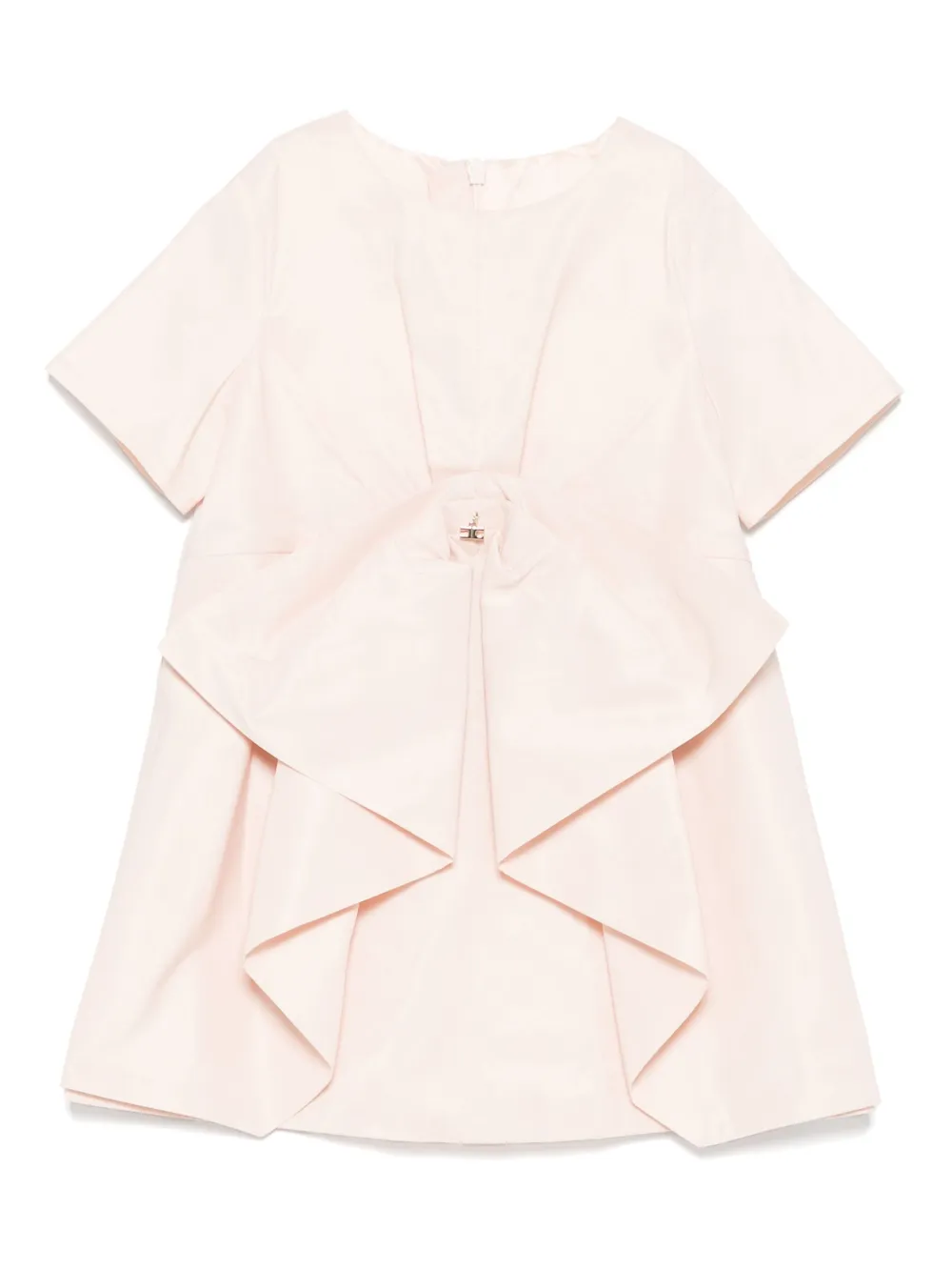 Платье с короткими рукавами и бантом Elisabetta Franchi La Mia Bambina, розовый
Платье с короткими рукавами и бантом Elisabetta Franchi La Mia Bambina, розовый