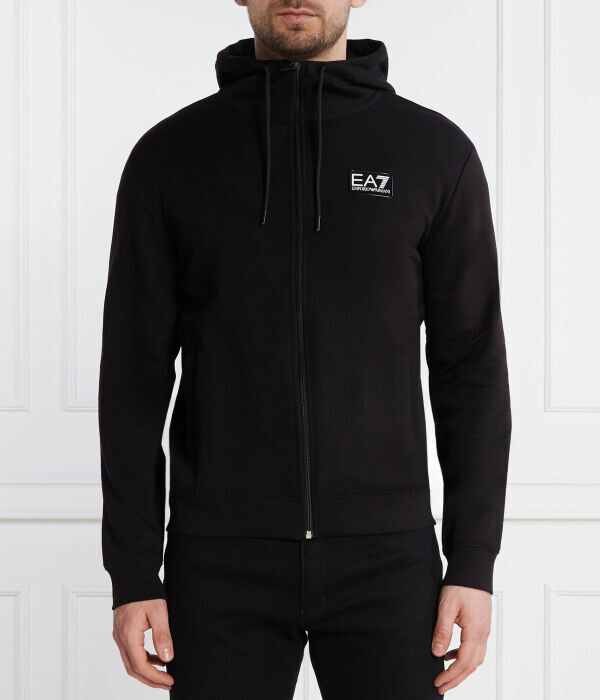 Толстовка мужская Ea7 на молнии с капюшоном, черный
Толстовка мужская Ea7 на молнии с капюшоном, черный