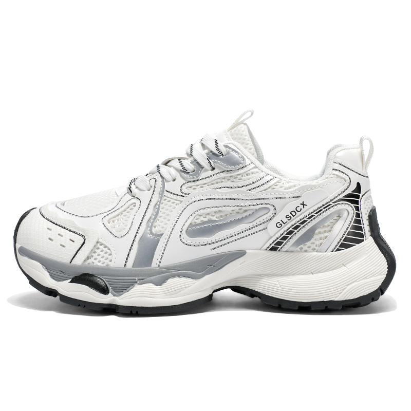 NANJIREN Мужские белые низкие массивные кроссовки, цвет White
NANJIREN Мужские белые низкие массивные кроссовки, цвет White