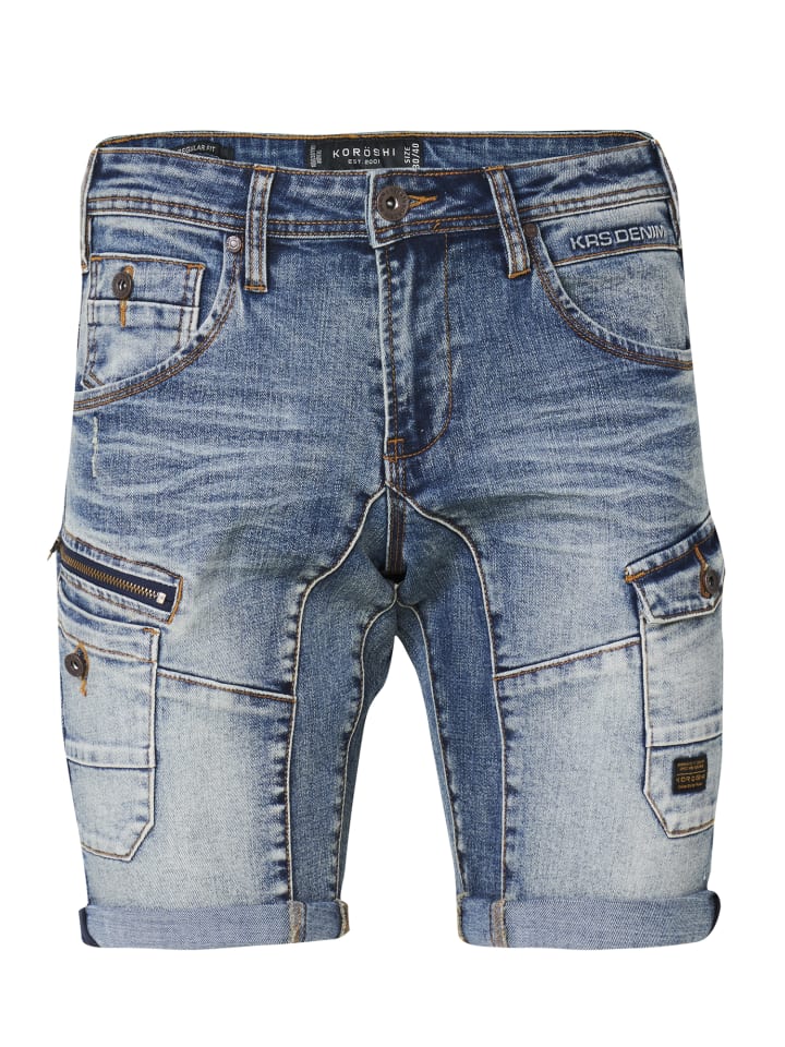 Тканевые шорты KOROSHI, синий 
Тканевые шорты KOROSHI, синий