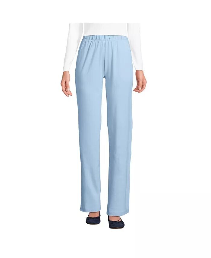 Женские спортивные трикотажные брюки с высокой посадкой Lands' End, синий
Женские спортивные трикотажные брюки с высокой посадкой Lands' End, синий