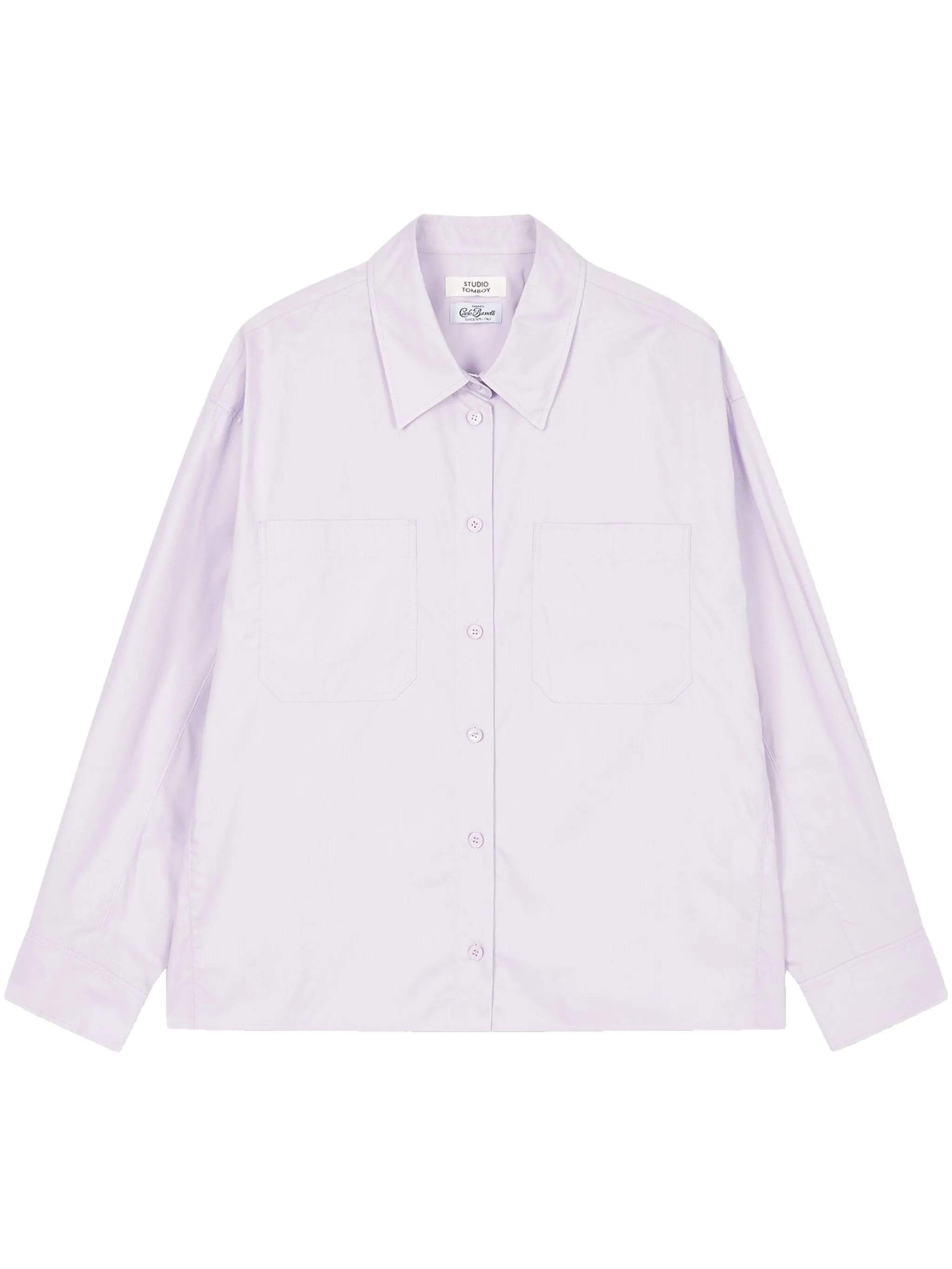 Рубашка на пуговицах Studio Tomboy, фиолетовый
Рубашка на пуговицах Studio Tomboy, фиолетовый